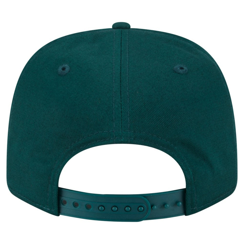 Athletics New Era Circle Patch 9SEVENTY Stretch-Snap Hat - Kelly Green - New Era Lifestyle