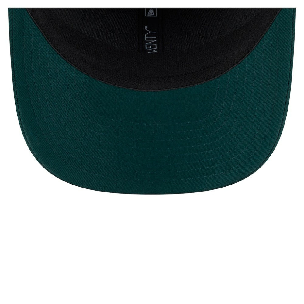 Athletics New Era Circle Patch 9SEVENTY Stretch-Snap Hat - Kelly Green - New Era Lifestyle