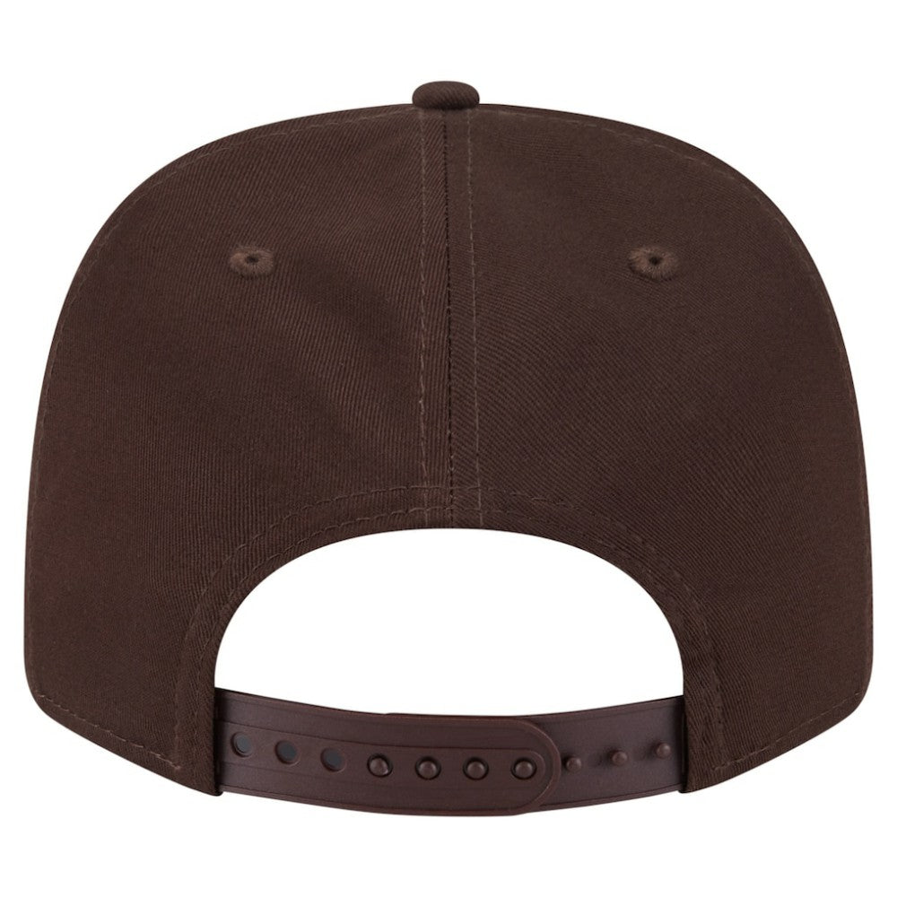 San Diego Padres New Era Circle Patch 9SEVENTY Stretch-Snap Hat - Brown - New Era Lifestyle