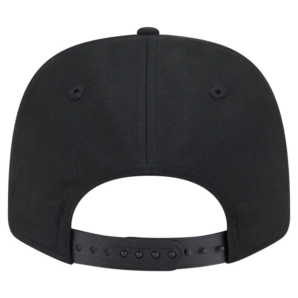 Miami Marlins New Era Circle Patch 9SEVENTY Stretch-Snap Hat - Black - New Era on Sale