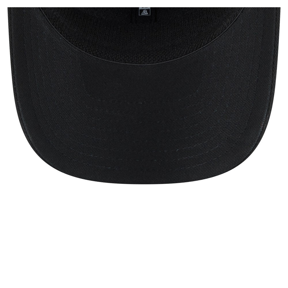 Miami Marlins New Era Circle Patch 9SEVENTY Stretch-Snap Hat - Black - New Era on Sale