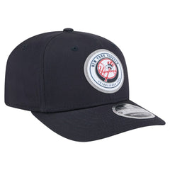 New York Yankees New Era Circle Patch 9SEVENTY Stretch-Snap Hat - Navy - New Era Online