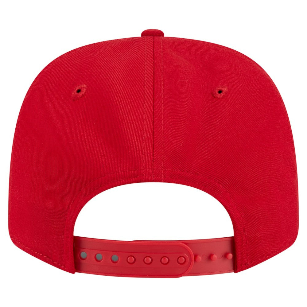 Cincinnati Reds New Era Circle Patch 9SEVENTY Stretch-Snap Hat - Red - New Era Sale
