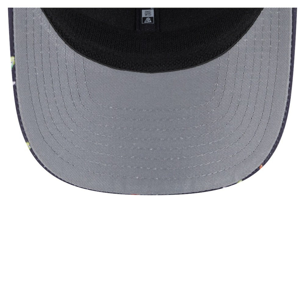 Athletics New Era Adventure Drinks Pattern 9SEVENTY Stretch-Snap Hat - Black - New Era Lifestyle