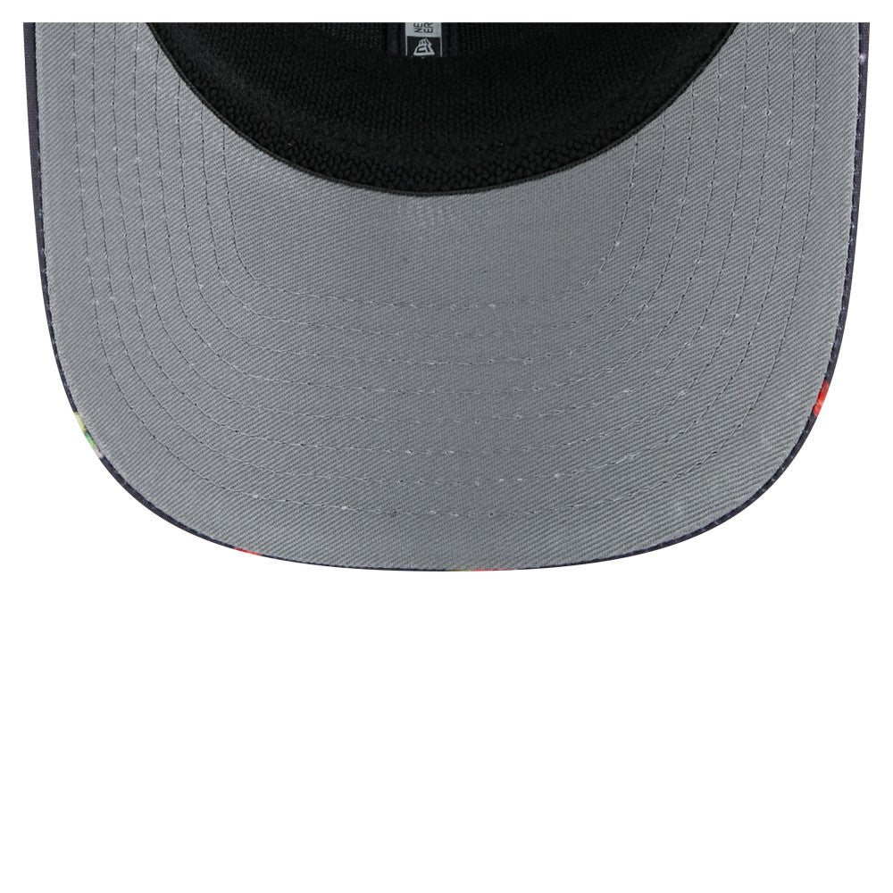 Los Angeles Dodgers New Era Adventure Drinks Pattern 9SEVENTY Stretch-Snap Hat - Black - New Era on Sale