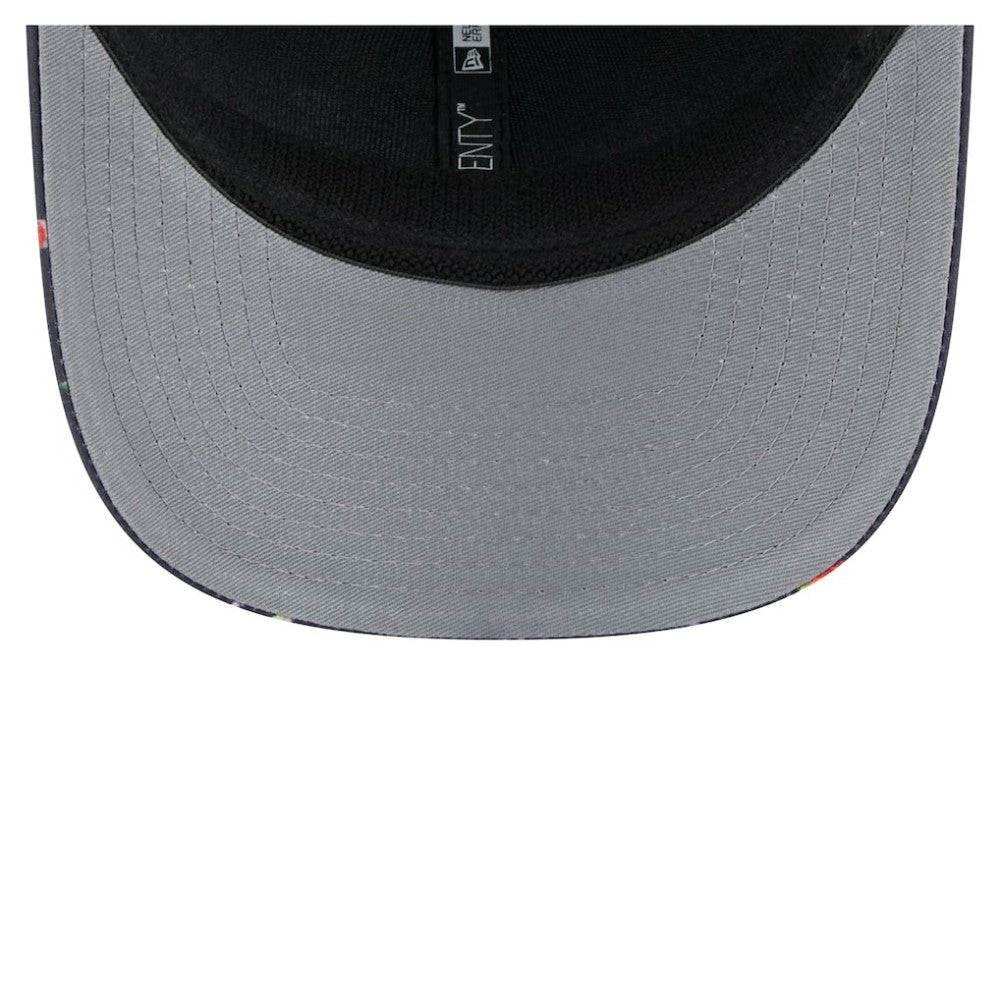 New York Mets New Era Adventure Drinks Pattern 9SEVENTY Stretch-Snap Hat - Black - New Era Discount