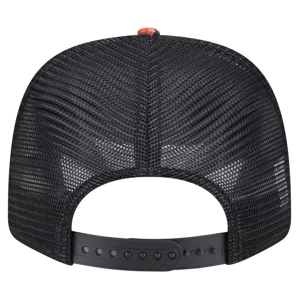 San Francisco Giants New Era Adventure Drinks Pattern 9SEVENTY Stretch-Snap Hat - Black - New Era Lifestyle