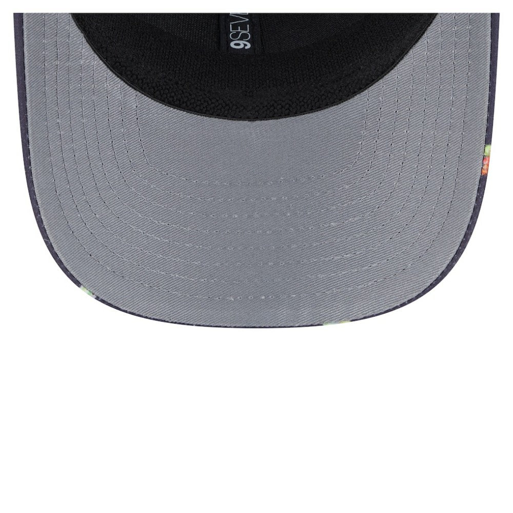 San Francisco Giants New Era Adventure Drinks Pattern 9SEVENTY Stretch-Snap Hat - Black - New Era Lifestyle
