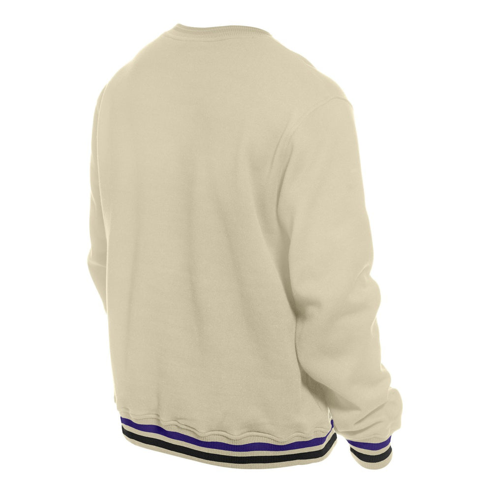 Sacramento Kings Throwback Vintage Pullover Sweatshirt White | New Era discount