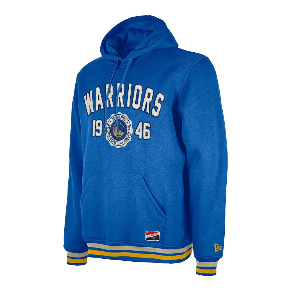 Golden State Warriors Throwback Vintage Pullover Hoodie for sale Royal | New Era discount