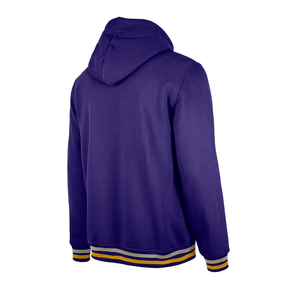 Los Angeles Lakers Throwback Vintage Pullover Hoodie Purple | New Era outlet