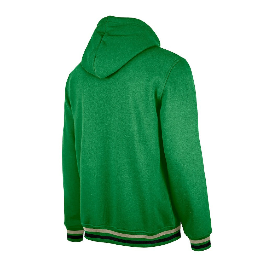 Boston Celtics Throwback Vintage Pullover Hoodie Kelly Green | New Era discount