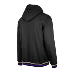 Sacramento Kings Throwback Vintage Pullover Hoodie Black | New Era discount