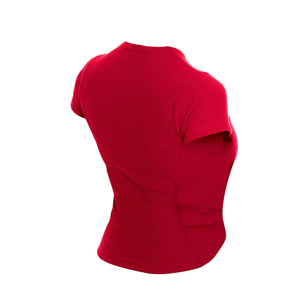Miami Heat Women's Leisure Collection Baby Doll Cropped T-Shirt Dark Red | New Era outlet