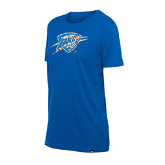 Oklahoma City Thunder Women's Glam Game Flower T-Shirt Blue | New Era for sale
