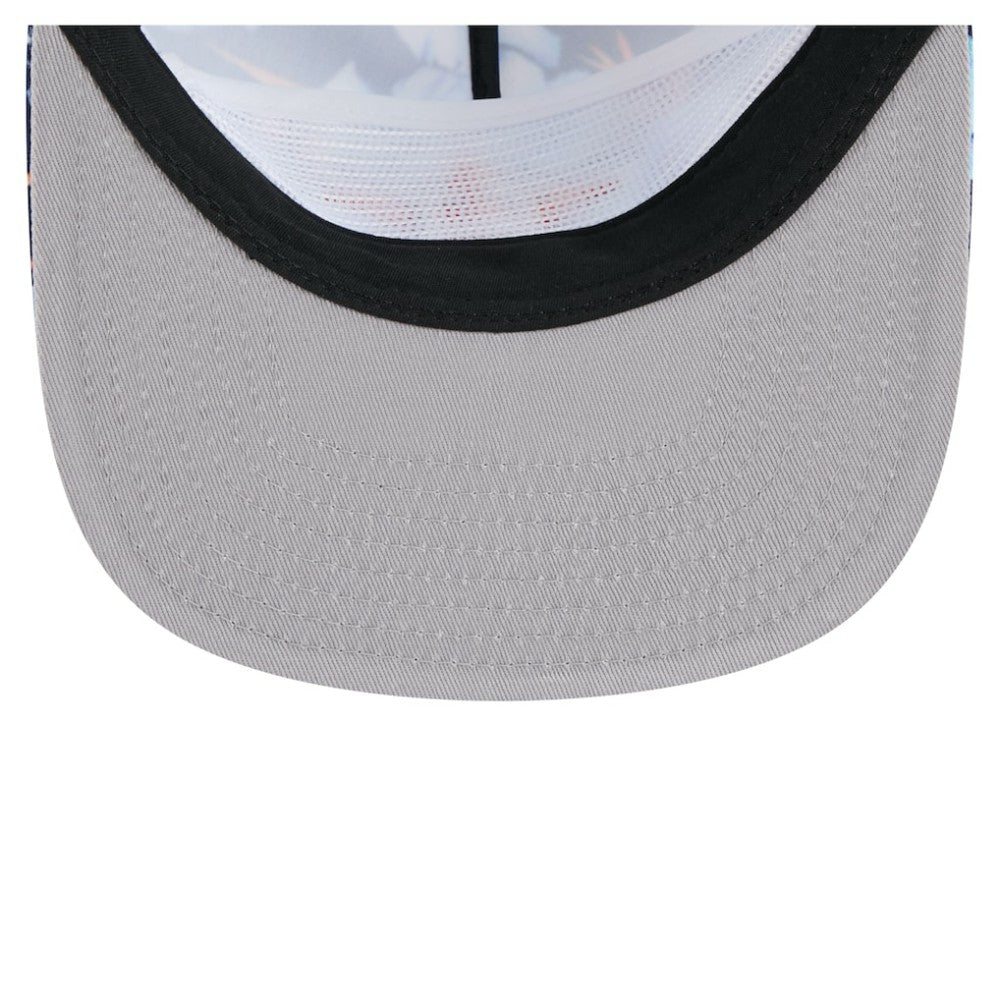 Houston Astros New Era Adventure Pattern Golfer Trucker Snapback Hat - Navy - New Era Lifestyle