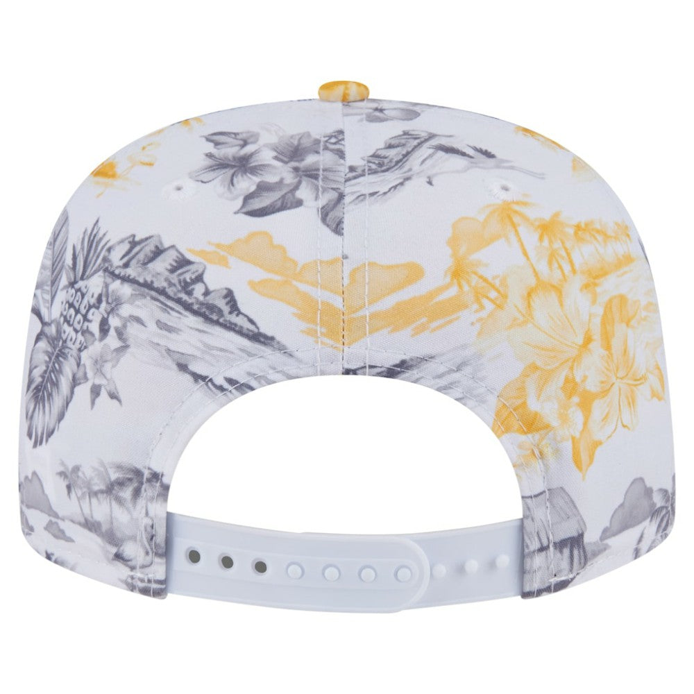 Pittsburgh Pirates New Era Printed Island Golfer Snapback Hat - White - New Era on Sale