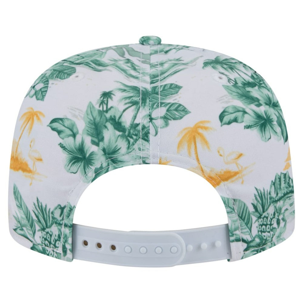 Athletics New Era Printed Island Golfer Snapback Hat - White - New Era Discount