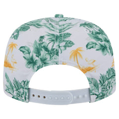 Athletics New Era Printed Island Golfer Snapback Hat - White - New Era Discount