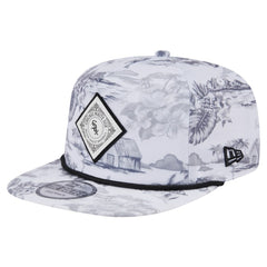 Chicago White Sox New Era Printed Island Golfer Snapback Hat - White - New Era on Sale