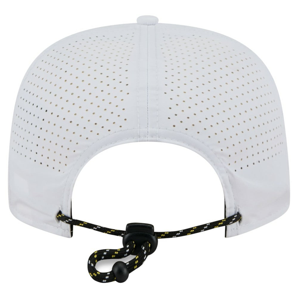 Pittsburgh Pirates New Era Perforated Golfer Snapback Hat - White - New Era Sale