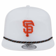 San Francisco Giants New Era Perforated Golfer Snapback Hat - White - New Era Discount