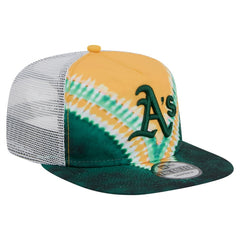 Athletics New Era Tie-Dye Golfer Trucker Adjustable Hat - New Era Online
