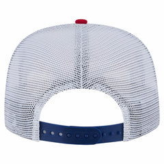 Texas Rangers New Era Tie-Dye Golfer Trucker Adjustable Hat - New Era Discount