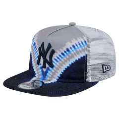 New York Yankees New Era Tie-Dye Golfer Trucker Adjustable Hat - New Era Sale