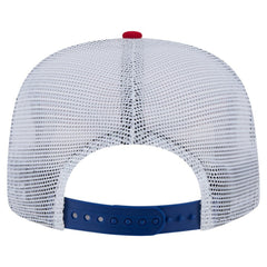 Chicago Cubs New Era Tie-Dye Golfer Trucker Adjustable Hat - New Era on Sale