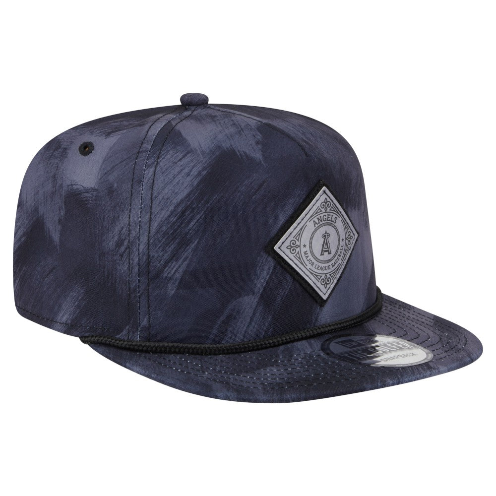 Los Angeles Angels New Era Printed Golfer Snapback Hat - Navy - New Era Sale