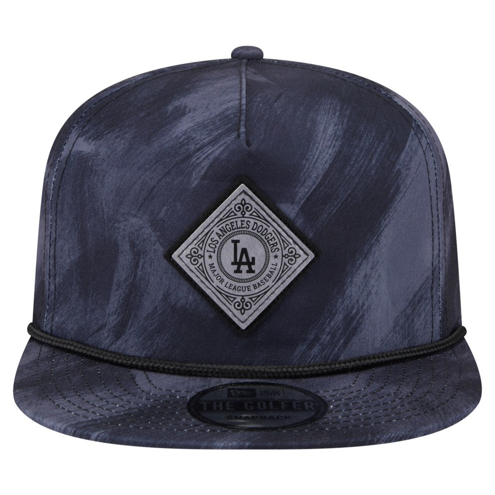 Los Angeles Dodgers New Era Printed Golfer Snapback Hat - Navy - New Era Discount
