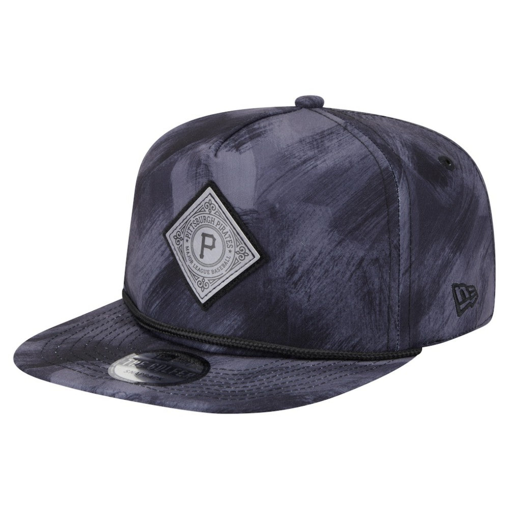 Pittsburgh Pirates New Era Printed Golfer Snapback Hat - Navy - New Era Sale