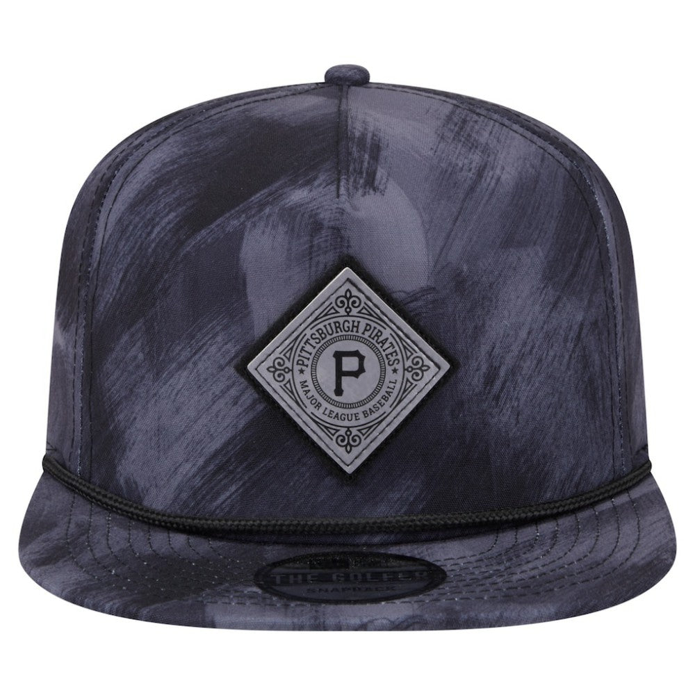 Pittsburgh Pirates New Era Printed Golfer Snapback Hat - Navy - New Era Sale