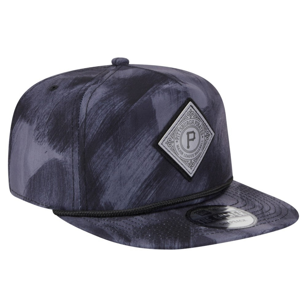 Pittsburgh Pirates New Era Printed Golfer Snapback Hat - Navy - New Era Sale