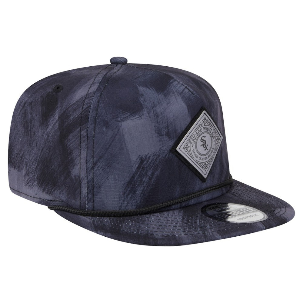 Chicago White Sox New Era Printed Golfer Snapback Hat - Navy - New Era Discount