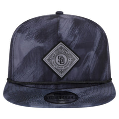San Diego Padres New Era Printed Golfer Snapback Hat - Navy - New Era Lifestyle