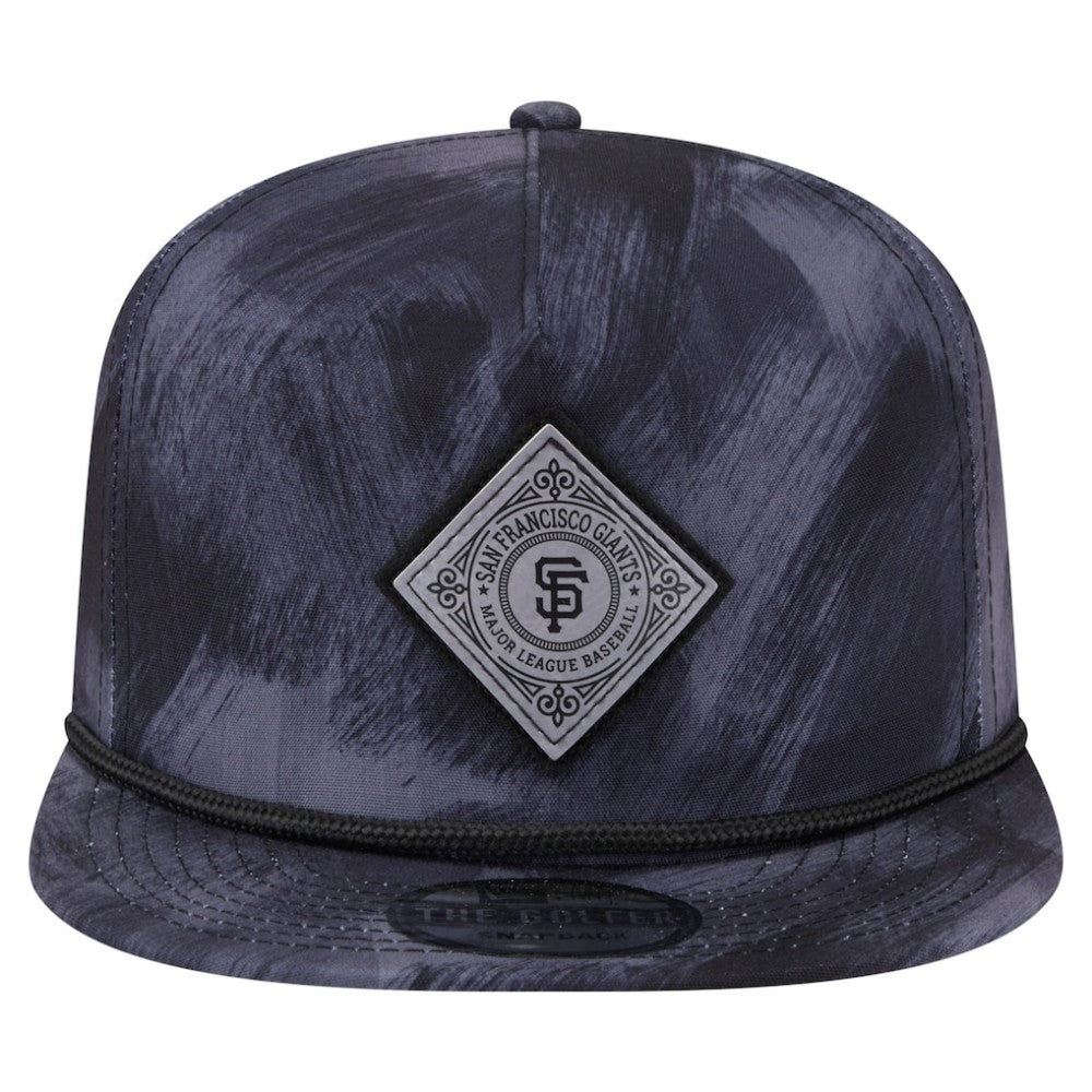 San Francisco Giants New Era Printed Golfer Snapback Hat - Navy - New Era Discount