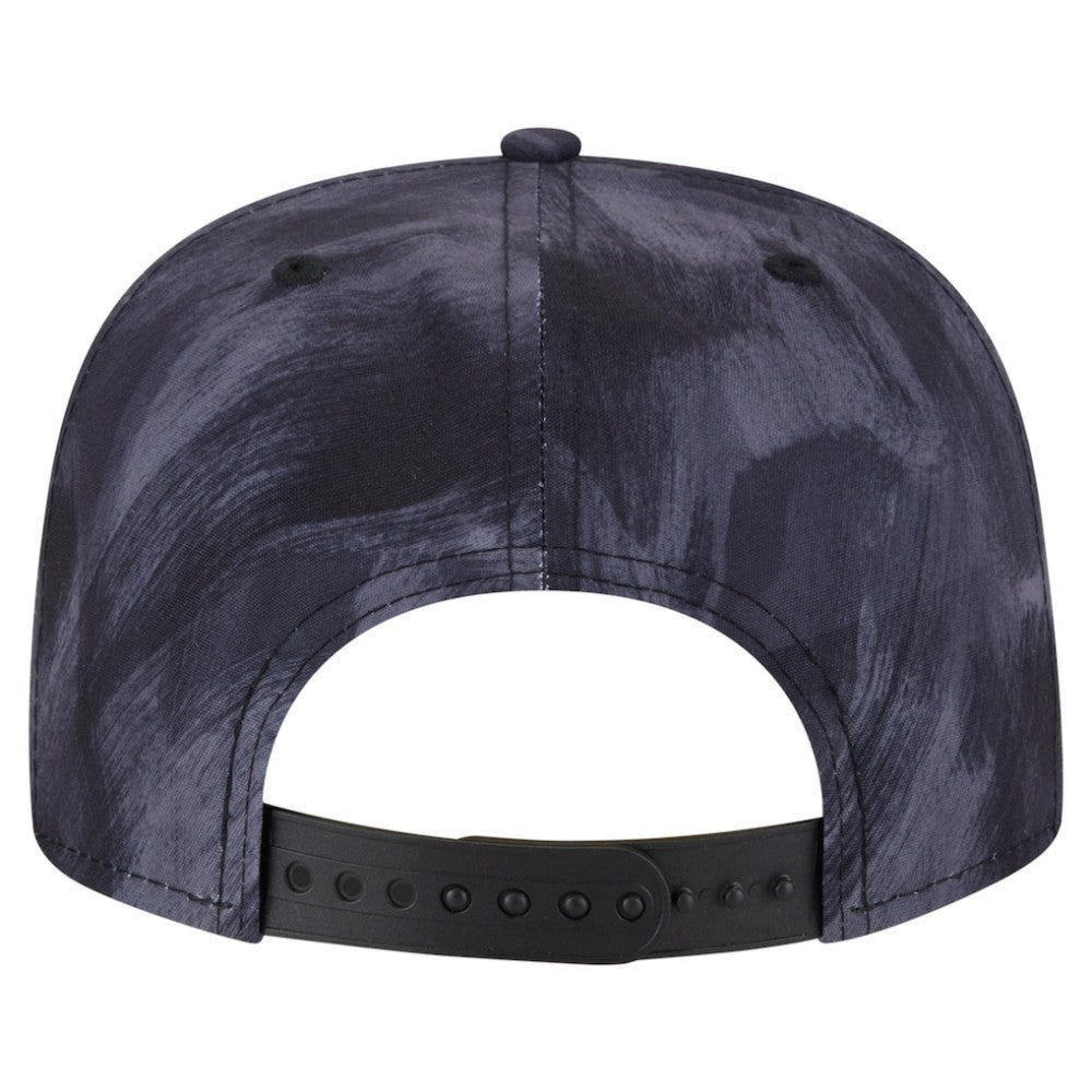 Texas Rangers New Era Printed Golfer Snapback Hat - Navy - New Era Discount