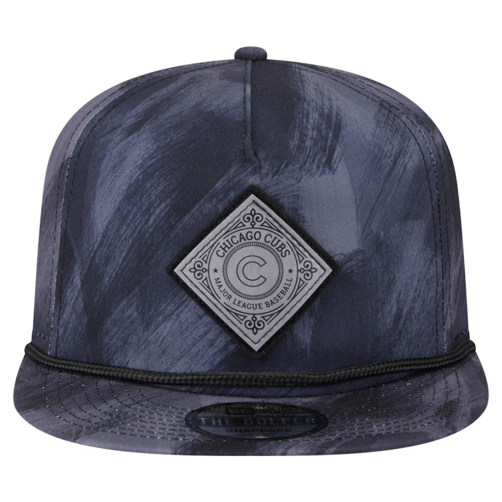 Chicago Cubs New Era Printed Golfer Snapback Hat - Navy - New Era Sale