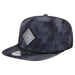 Atlanta Braves New Era Printed Golfer Snapback Hat - Navy - New Era Online
