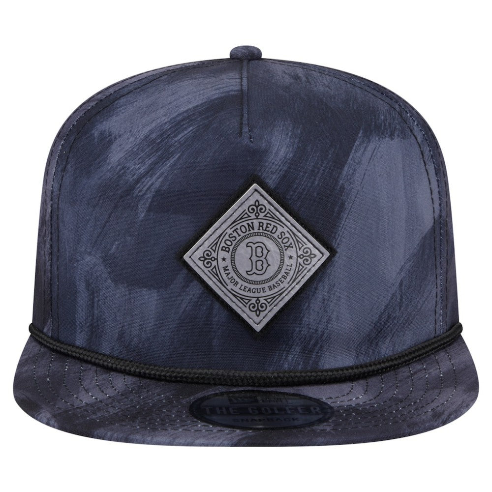 Boston Red Sox New Era Printed Golfer Snapback Hat - Navy - New Era Online