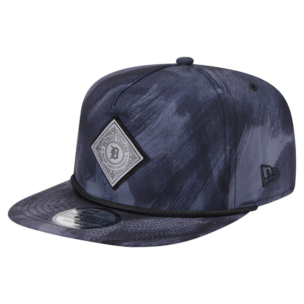 Detroit Tigers New Era Printed Golfer Snapback Hat - Navy - New Era on Sale