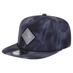 Kansas City Royals New Era Printed Golfer Snapback Hat - Navy - New Era Discount