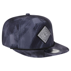 Kansas City Royals New Era Printed Golfer Snapback Hat - Navy - New Era Discount