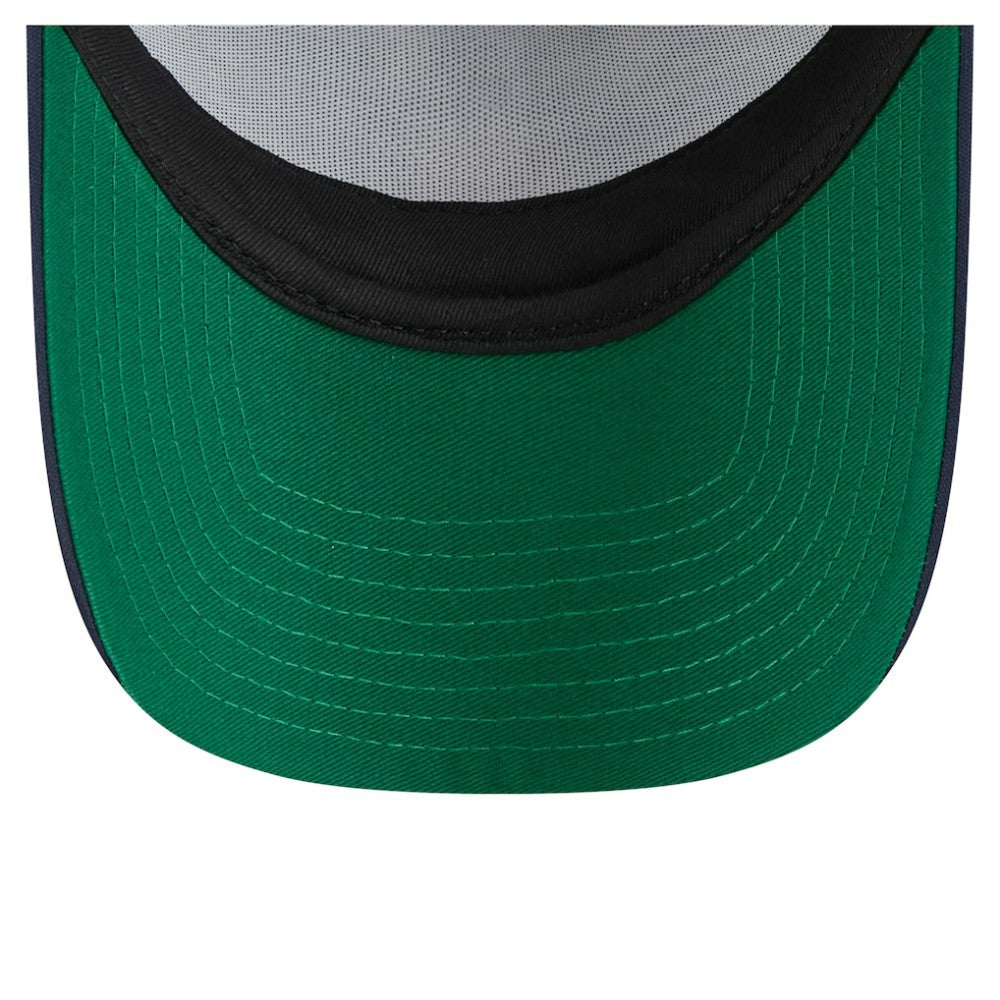 New York Yankees New Era Distressed 9FORTY A-Frame Adjustable Trucker Hat - Navy - New Era Online