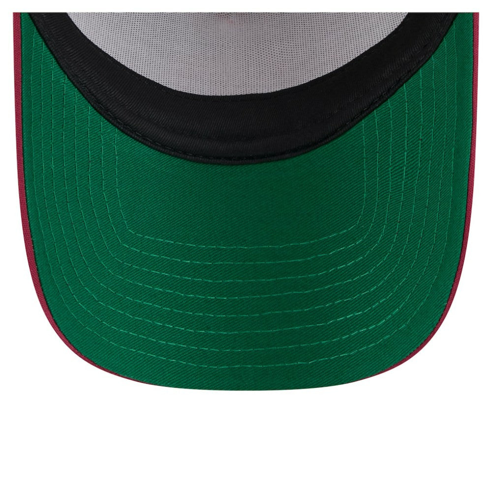 Philadelphia Phillies New Era Distressed 9FORTY A-Frame Adjustable Trucker Hat - Red - New Era Discount