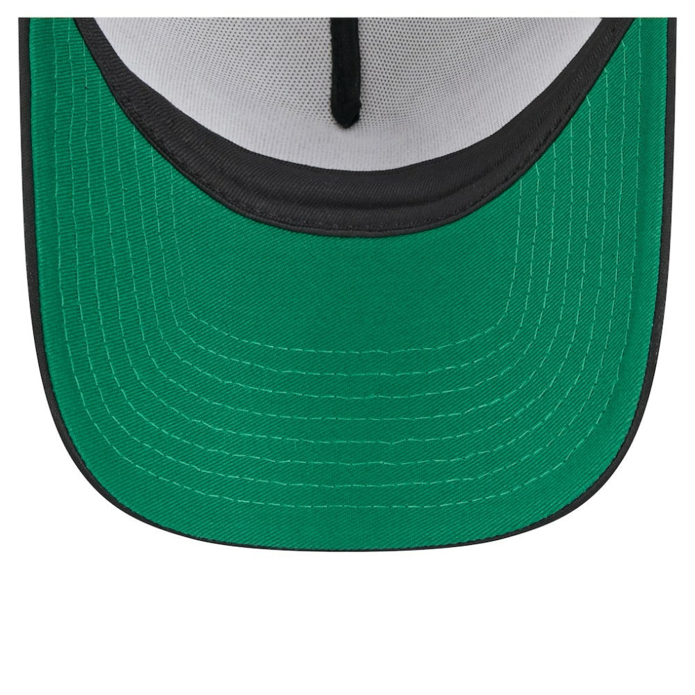 San Francisco Giants New Era Distressed 9FORTY A-Frame Adjustable Trucker Hat - Black - New Era Online