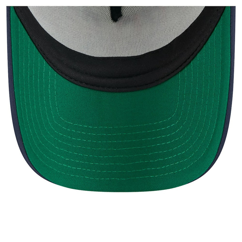 Boston Red Sox New Era Distressed 9FORTY A-Frame Adjustable Trucker Hat - Navy - New Era Online