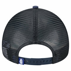 Chicago Cubs New Era Distressed 9FORTY A-Frame Adjustable Trucker Hat - White/Navy - New Era Discount